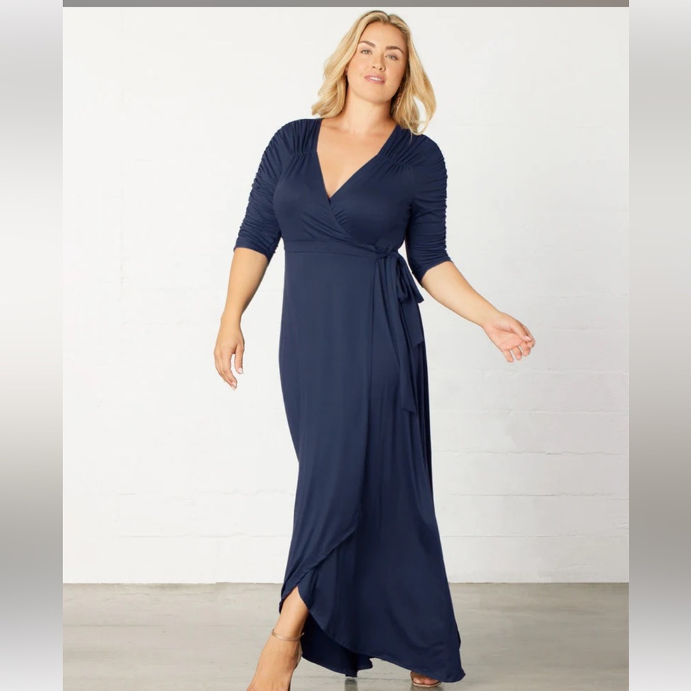 Kiyonna Meadow maxi dress